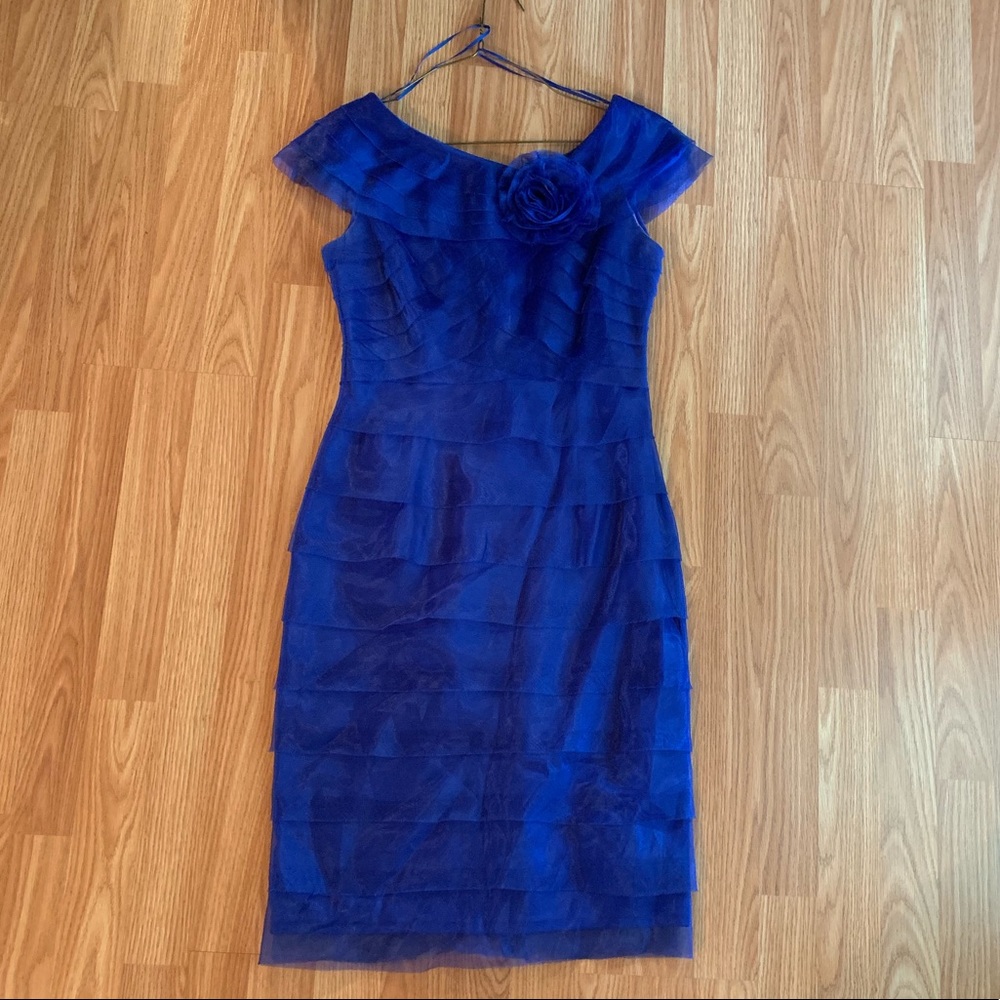 Semi formal blue dress